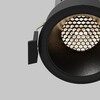 Миниатюра фото встраиваемый светильник maytoni dip dl123-10w-4k-b | 220svet.ru