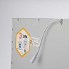 Миниатюра фото светодиодная панель эра spl-510-s-65k-040 40вт 6500к 595х595х8 серебро без драйвера с ушками ультратонкая б0048924 | 220svet.ru