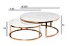 Миниатюра фото стол журнальный garda decor 57el-ct101а | 220svet.ru