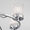 Миниатюра фото потолочная люстра eurosvet calle 60127/6 хром | 220svet.ru