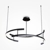 Миниатюра фото подвесной светодиодный светильник maytoni line mod016pl-l52bk | 220svet.ru