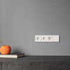Миниатюра фото накладка для розетки с заземлением и защитными шторками, с usb a+a voltum s70 vls000913 (хлопок) | 220svet.ru