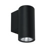 Миниатюра фото уличный настенный светильник arte lamp torcular a1307al-1bk | 220svet.ru