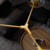 Миниатюра фото люстра на штанге imperium loft адель branching bubble chandelier l11 black amber 239861-22 | 220svet.ru