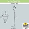 Миниатюра фото садово-парковый фонарь fumagalli ricu/simon u33.157.000.byh27 | 220svet.ru