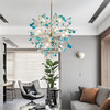 Миниатюра фото люстра на штанге imperium loft agate 8 l18 multicolor 193384-23 | 220svet.ru