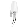 Миниатюра фото настенный светильник loft it brunilde 10207w/m chrome | 220svet.ru