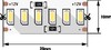 Миниатюра фото лента swg 24w/m 240led/m 3014smd теплый белый 5m swg4240-12-24-ww-m 009470 | 220svet.ru