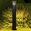 Миниатюра фото уличный светильник reluce 09978-0.7-001kt 1,0m e27 bk | 220svet.ru