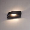 Миниатюра фото фасадный светильник arte lamp dino a8288al-1bk | 220svet.ru