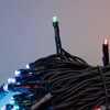 Миниатюра фото комплект 3 разноцветных нити по 20м, 600 led, провод черный каучук 2,3мм, ip54 ltc eco600-1-1m | 220svet.ru