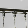 Миниатюра фото гирлянда занавес 2 x 2 м желтый 220в, 400 led, провод черный каучук 2,3мм, ip65 ltc eco402-1-2y | 220svet.ru