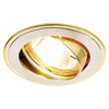 Миниатюра фото встраиваемый светильник ambrella light classic 104a ss/g | 220svet.ru