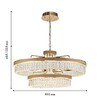 Миниатюра фото подвесной светодиодный светильник favourite visconte 4304-10p | 220svet.ru