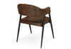 Миниатюра фото стул на металлокаркасе woodville twin brown / black 15923 | 220svet.ru