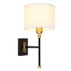 Миниатюра фото бра arte lamp jamie a4090ap-1bk | 220svet.ru