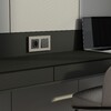 Миниатюра фото рамка на 2 поста slab werkel slab w0022917 | 220svet.ru