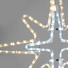 Миниатюра фото светодиодная фигура "полярная звезда" 70 x 60 см тепло-белая, ip65 ltc plr-8-2ww | 220svet.ru