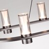 Миниатюра фото подвесная люстра odeon light defance 7143/65l черный | 220svet.ru