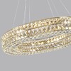 Миниатюра фото подвесная светодиодная люстра odeon light panta 4926/85l золотая 85w | 220svet.ru