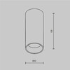 Миниатюра фото потолочный светильник maytoni focus led c056cl-l12w2.7k-w-pt | 220svet.ru