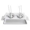 Миниатюра фото встраиваемый светильник arte lamp invisible a9215pl-2wh | 220svet.ru