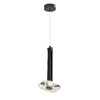 Миниатюра фото подвесной светильник delight collection od2553-1a black/clear | 220svet.ru
