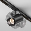 Миниатюра фото трековый низковольтный светильник maytoni focus zoom exility x tr244-4-12wtw-dd2-b | 220svet.ru