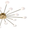 Миниатюра фото потолочная люстра escada starfall 2109/16 copper | 220svet.ru