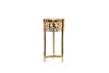 Миниатюра фото стол журнальный garda decor 13rxfs5080l-gold | 220svet.ru