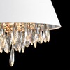 Миниатюра фото подвесная люстра lumion mitrim 8374/3 латунь | 220svet.ru