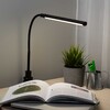 Миниатюра фото настольная лампа эра nled-509-8w-bk б0059842 | 220svet.ru
