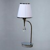Миниатюра фото настольная лампа brizzi alora ma01625t/001 chrome | 220svet.ru