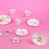 Миниатюра фото тарелка фарфоровая kintsugi seletti 09613 | 220svet.ru