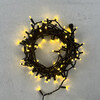 Миниатюра фото гирлянда нить с колпачком 10м золотой, 100 led, провод черный пвх, ip65 ltc pst100cap-11-2gl | 220svet.ru