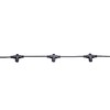 Миниатюра фото провод-шина для гирлянд uniel ucx-f90 t10/2m/bk ul-00013219 | 220svet.ru