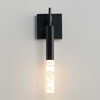 Миниатюра фото настенный светильник delight collection vita 1a matt black | 220svet.ru