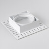 Миниатюра фото рамка квадратная встраиваемая для светодиодных модулей 0750xx lightstar stella  075216-01 | 220svet.ru