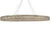 Миниатюра фото подвесная люстра newport 8550/160 c oval gold polished | 220svet.ru