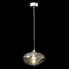 Миниатюра фото подвесной светильник crystal lux formless sp1 smoke | 220svet.ru