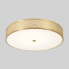 Миниатюра фото потолочный светильник с пультом ду crystal lux button pl40w led | 220svet.ru