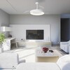 Миниатюра фото люстра-вентилятор mantra niseko fan l 9057 | 220svet.ru
