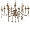 Миниатюра фото подвесная люстра stilfort grace 1053/05/12p | 220svet.ru