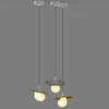 Миниатюра фото подвесной светильник delight collection 10238p/1 gold/white | 220svet.ru