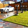 Миниатюра фото садовый светильник-столбик наклонный fumagalli gabri remi/lucia 2l 1r3.613.x20.aye27 | 220svet.ru