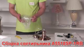 Миниатюра фото подвесной светильник arte lamp fisherman a5518sp-1rb | 220svet.ru