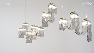 Миниатюра фото подвесной светильник odeon light flow 5106/11l античная бронза | 220svet.ru
